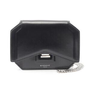 Givenchy Bow Shoulder Bag black leather